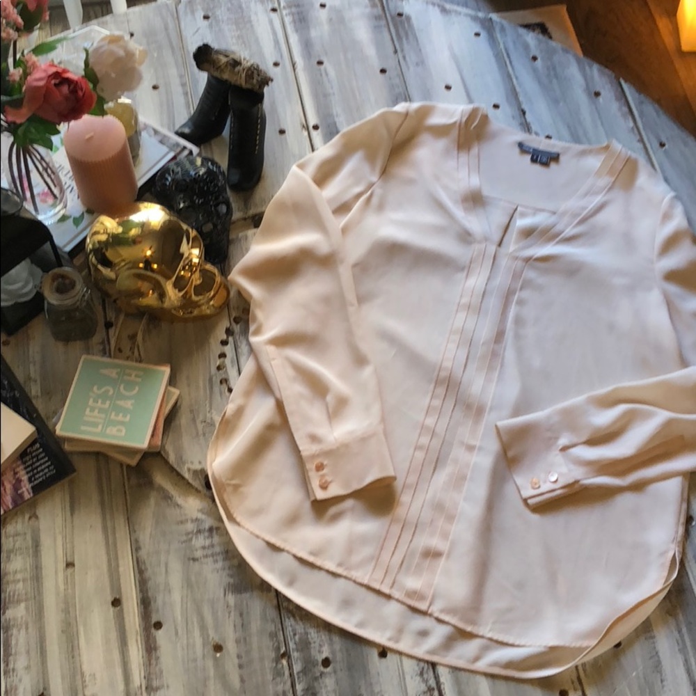 Cream Vince Blouse